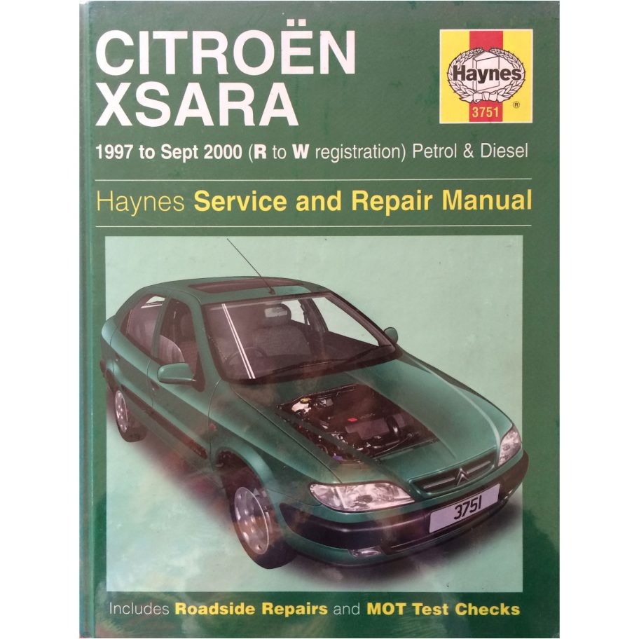 Citroen Xsara Haynes Service & Repair Manual Mollies Classics
